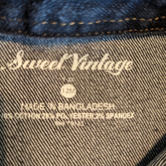 Baby Sweet Vintage Jean Jacket size 12 m - Picture 8 of 8